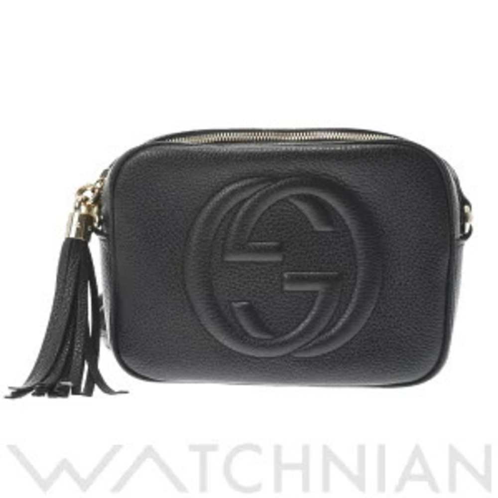 Gucci Soho Disco Bag Black Leather Shoulder